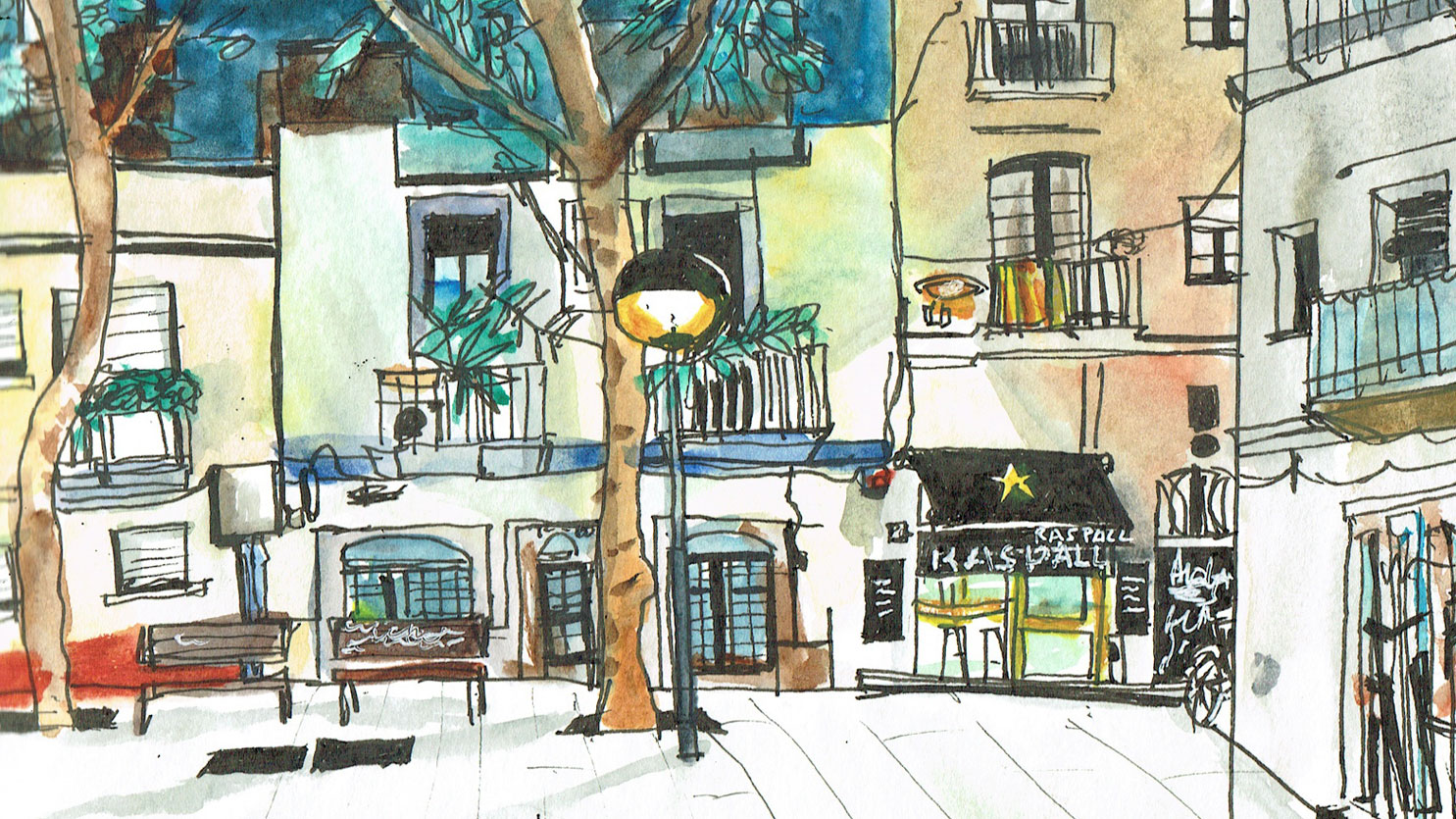 Urban sketching project - My sketches